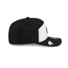 Baltimore Orioles 2026 Clubhouse Black & White Split Panel 9SEVENTY Stretch-Snap Hat