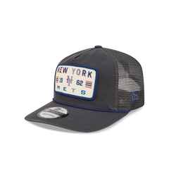 New York Mets Washed Graphite 19TWENTY Trucker Hat