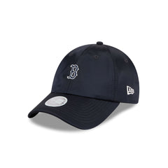 Boston Red Sox Satin Open Back Ponytail Adjustable Hat