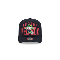 Boston Red Sox Logo Fade Kids 9FIFTY A-Frame Trucker Hat