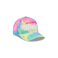 New York Yankees Tie Dye Kids 9FORTY M-Crown A-Frame Snapback Hat