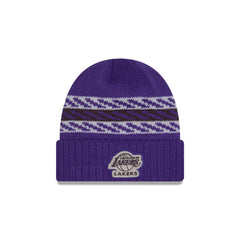 Los Angeles Lakers Quilted Cuff Knit Hat