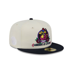 Cleveland Guardians Day of the Dead Sugar Skull Mascot 59FIFTY Fitted Hat