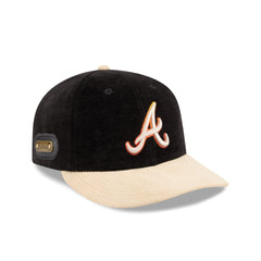 Atlanta Braves Fall Velvet Low Profile 59FIFTY Fitted Hat