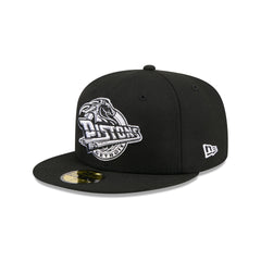 Detroit Pistons 1996-2000 Hardwood Classics Black 59FIFTY Fitted Hat