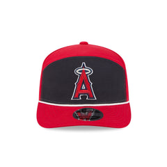 Los Angeles Angels Split Panel 9SEVENTY Stretch-Snap Hat
