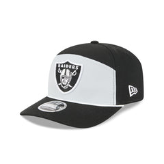Las Vegas Raiders Split Panel 9SEVENTY Stretch-Snap Hat