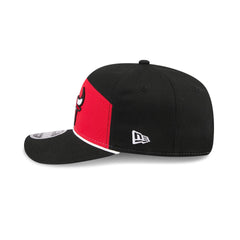 Chicago Bulls Split Panel 9SEVENTY Stretch-Snap Hat