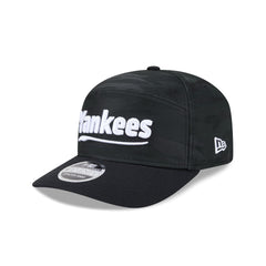 New York Yankees Black Camo Split Panel 9SEVENTY Stretch-Snap Hat