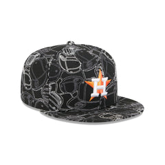 Houston Astros Cap Scramble 59FIFTY Fitted Hat