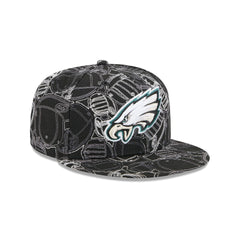 Philadelphia Eagles Cap Scramble 59FIFTY Fitted Hat