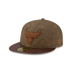 Chicago Bulls Utility Linen Retro Crown 59FIFTY Fitted Hat