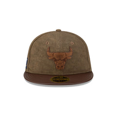 Chicago Bulls Utility Linen Retro Crown 59FIFTY Fitted Hat