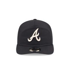 Atlanta Braves Black Nylon 19TWENTY Snapback Hat