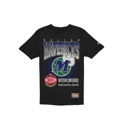 Dallas Mavericks 1980-2000 Hardwood Classics Black T-Shirt