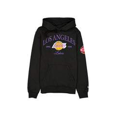Los Angeles Lakers 1976-2000 Hardwood Classics Black Hoodie