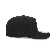Atlanta Braves All Black Scripted 19TWENTY Adjustable Hat