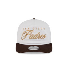 San Diego Padres Gold Scripted 19TWENTY Adjustable Hat