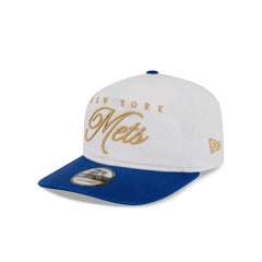 New York Mets Gold Scripted 19TWENTY Adjustable Hat