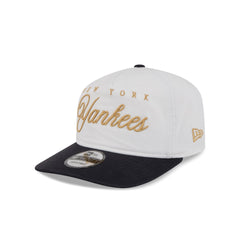 New York Yankees Gold Scripted 19TWENTY Adjustable Hat