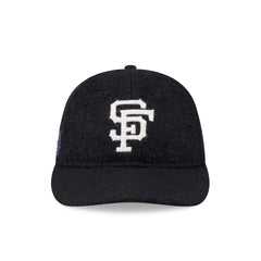 San Francisco Giants Navy Merino & Cashmere Moon Retro Crown 9FIFTY Adjustable Hat