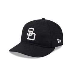 San Diego Padres Navy Merino & Cashmere Moon Retro Crown 9FIFTY Adjustable Hat