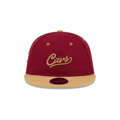 Cleveland Cavaliers Chainstitch Script Retro Crown 9FIFTY Snapback Hat