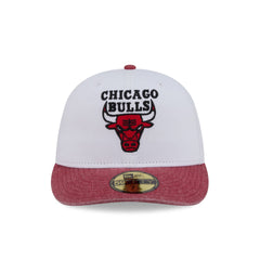 Chicago Bulls Hardwood Classics Diamond Stitch White 59FIFTY Fitted Hat