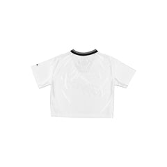 Brooklyn Nets Sport Classics Women's Cropped White T-Shirt