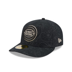 Detroit Pistons Three Looms Brushed Cotton 59FIFTY Fitted Hat
