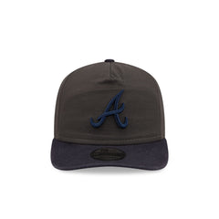 Atlanta Braves Three Looms Nylon Black 19TWENTY Adjustable Hat