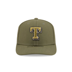 Texas Rangers Armed Forces Day 2026 9SEVENTY Stretch-Snap Hat