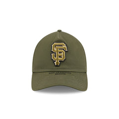 San Francisco Giants Armed Forces Day 2026 9TWENTY A-Frame Adjustable Hat