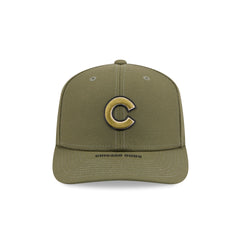Chicago Cubs Armed Forces Day 2026 9SEVENTY Stretch-Snap Hat