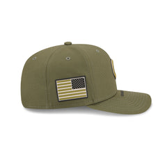 Chicago Cubs Armed Forces Day 2026 9SEVENTY Stretch-Snap Hat