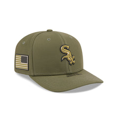 Chicago White Sox Armed Forces Day 2026 9SEVENTY Stretch-Snap Hat