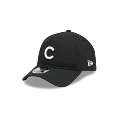 Chicago Cubs Black 9FORTY APEX Snapback Hat