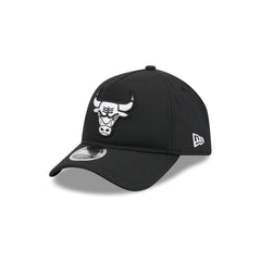 Chicago Bulls Black 9FORTY APEX Snapback Hat