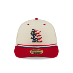 St. Louis Cardinals Independence Day 2026 Low Profile 59FIFTY Fitted Hat
