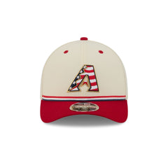 Arizona Diamondbacks Independence Day 2026 9FORTY M-Crown Snapback Hat