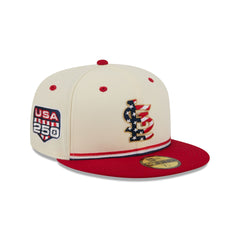 St. Louis Cardinals Independence Day 2026 59FIFTY Fitted Hat