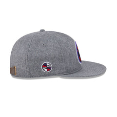 Toronto Raptors Chenille Woven Retro Crown 9FIFTY Adjustable Hat