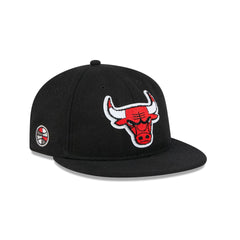 Chicago Bulls Chenille Woven Retro Crown 9FIFTY Adjustable Hat