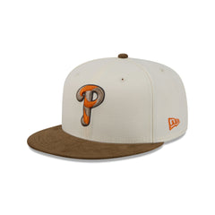 Just Caps Corduroy Chrome Philadelphia Phillies 59FIFTY Fitted Hat