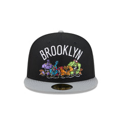 Space Jam x Brooklyn Nets Monstars Black 59FIFTY Fitted Hat