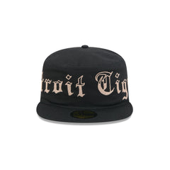 Detroit Tigers Gothic Lettering Pillbox Hat