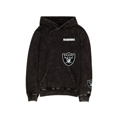 Las Vegas Raiders Logo Washed Black Hoodie