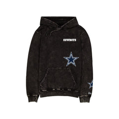 Dallas Cowboys Logo Washed Black Hoodie
