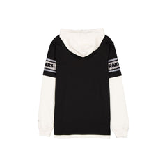 Las Vegas Raiders Throwback Chrome Twofer Hoodie