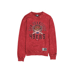 San Francisco 49ers Throwback Laurel Crewneck